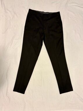 Reaction Kenneth Cole Black Dress Slacks 32X32